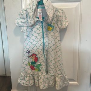 Disney Little Mermaid Hooded Terry Coverup